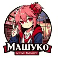 лого Машуко, аниме-магазин. Донецк