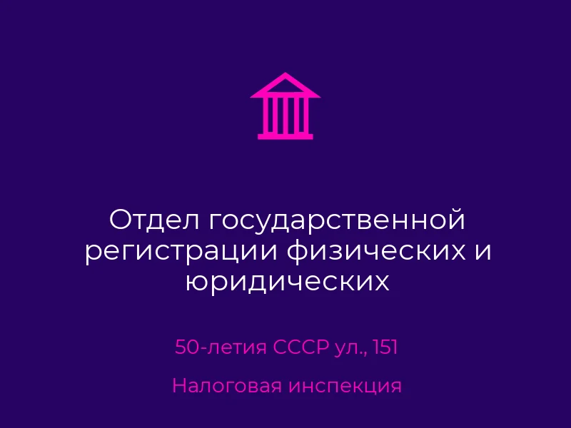 Отдел государственной регистрации физических и юридических лиц-предпринимателей регистрационной службы Ворошиловского района управления юстиции в г. Донецке