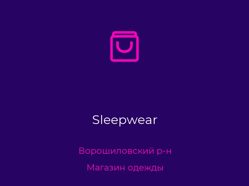 Sleepwear