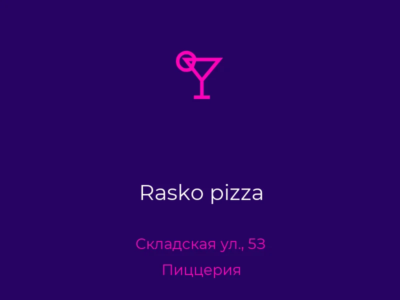 Rasko pizza