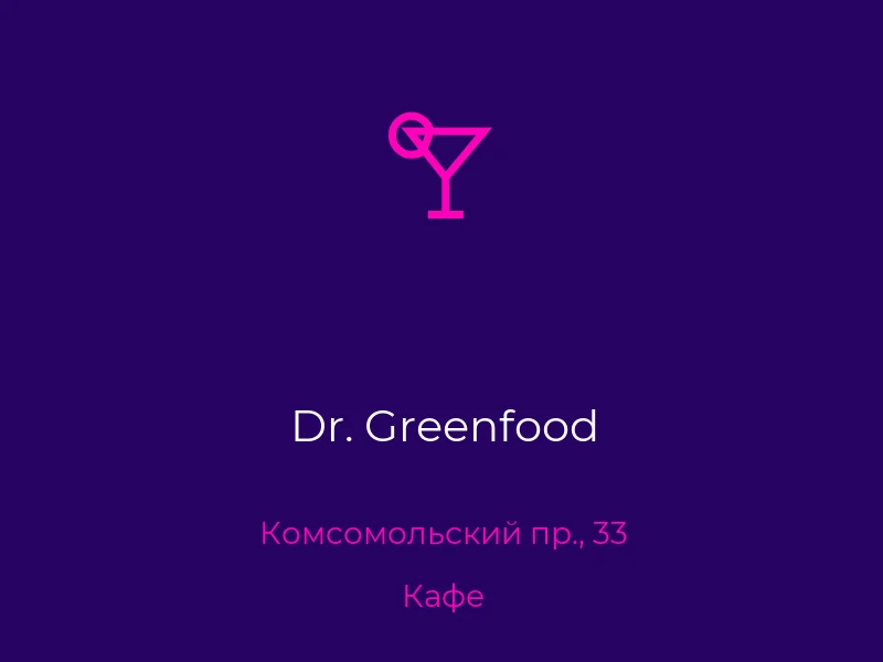 Dr. Greenfood