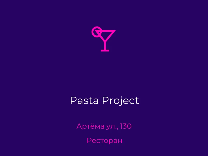 Pasta Project