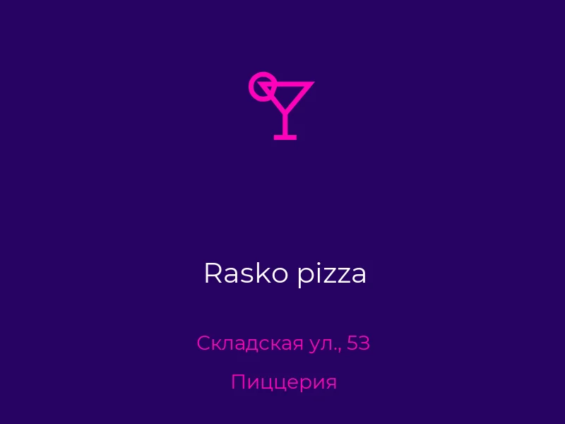 Rasko pizza