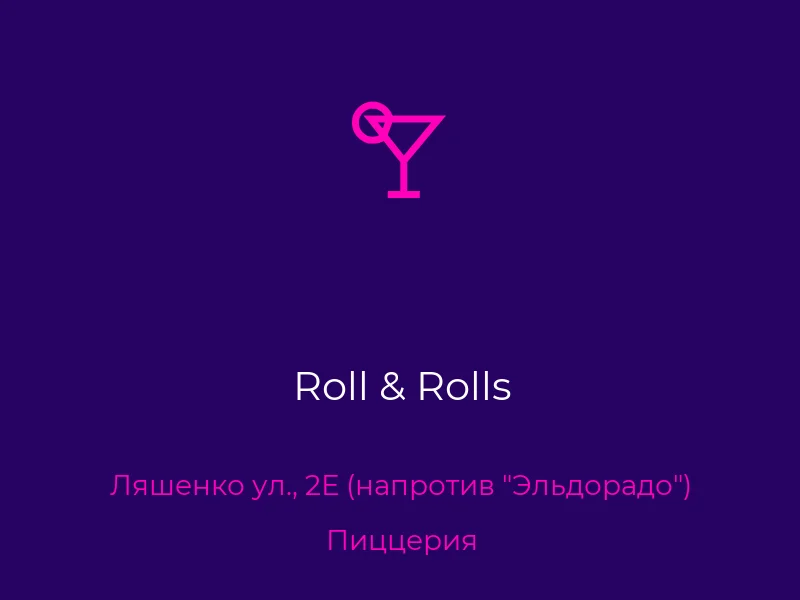 Roll & Rolls