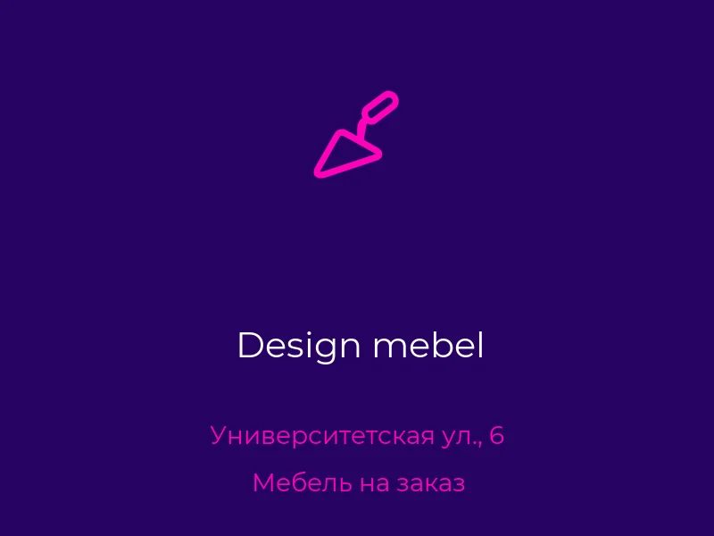 Design mebel