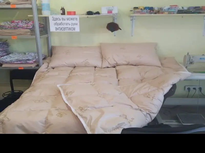 Фото Чистка подушек. Донецк