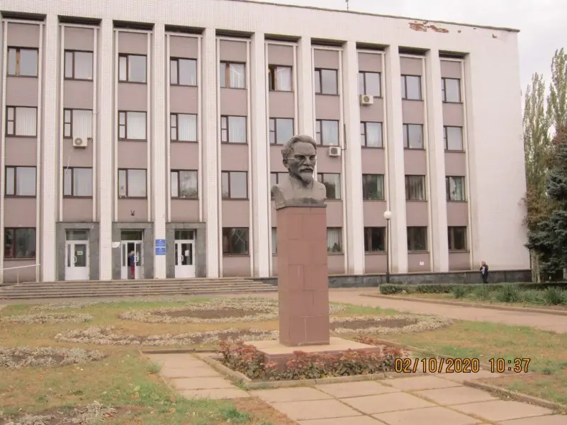 Фото Калининский районный совет в городе Донецке. Донецк